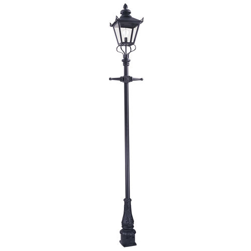 庭用街灯 - GRAMPIAN - Elstead Lighting Ltd - ヴィクトリアン スタイル / 鋳造アルミニウム製 / ガラス製