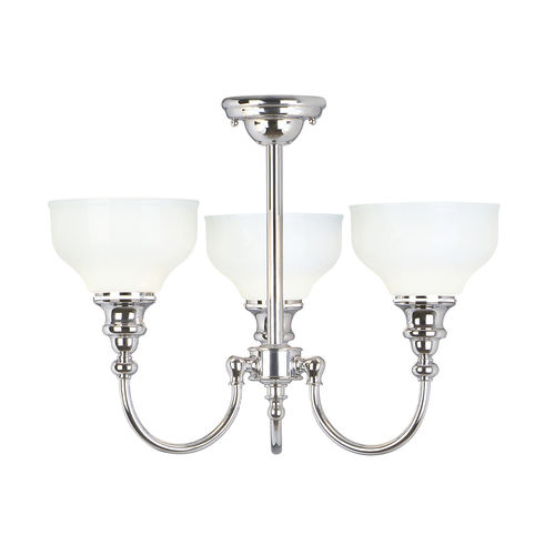 伝統的シャンデリア - CHEADLE - Elstead Lighting Ltd - 乳色ガラス製 / LED