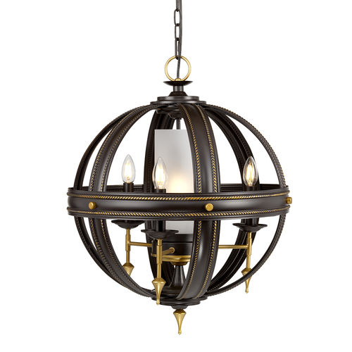 伝統的シャンデリア - REGAL - Elstead Lighting Ltd - スチール製