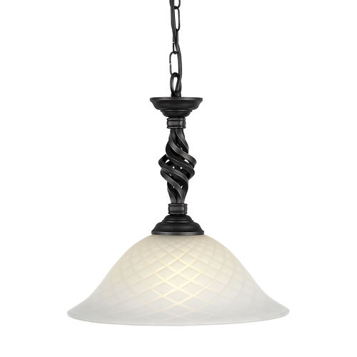 ペンダントランプ - PEMBROKE - Elstead Lighting Ltd - 鉄製 / ガラス製 / 伝統的