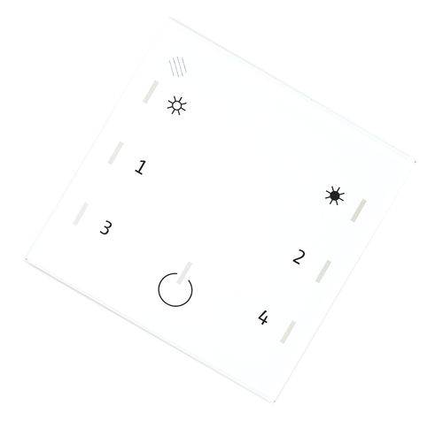 タッチ式スイッチ - AA439100138 - Traxon Technologies - 埋め込み式 / ガラス製 / 現代風