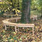 木製街路樹周回ベンチPARKBENCH PAULINEAccsys Technologies