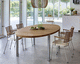 現代風ダイニングテーブル / オーク材 / ウォールナット / 無垢材