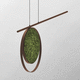 吊り下げ式音響バッフルボード / プリザーブド苔 / プリザーブドグリーン / 装飾