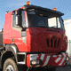 硬質ダンプカー / 背部除荷型 / タイヤ式 / 工事現場用