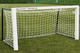 ポリプロピレン製サッカー用ゴールネット / 白色 / 台形 / 四角形の網目