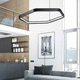 吊り下げ式照明器具 / LED / 六角形 / 家庭用