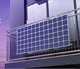 単結晶太陽電池パネル / 色付き / 屋根用 / バルコニー用
