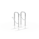 床置きバイクラック / バンダルプルーフ / 公共スぺース用 / 都会用