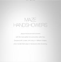 MAZE HAND SHOWERS - 5