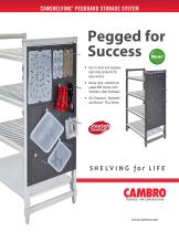 CAMSHELVING®  PEGBOARD STORAGE SYSTEM - 1