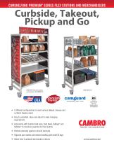 CAMSHELVING PREMIUM®  SERIES FLEX STATIONS AND MERCHANDISERS - 1