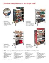 CAMSHELVING PREMIUM®  SERIES FLEX STATIONS AND MERCHANDISERS - 2