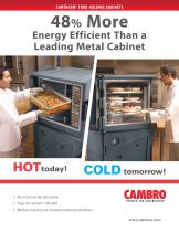 CAMTHERM® FOOD HOLDING CABINETS - 1