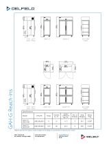 GAH-G Reach-Ins technical sheet - 2