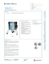 SALD-1 Salad and Vegetable Drier - 1