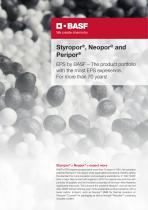 Styropor®, Neopor® and Peripor® - 1