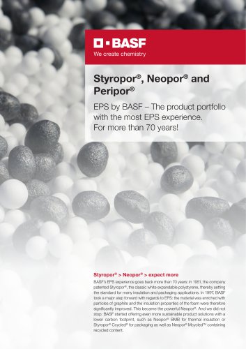 Styropor®, Neopor® and Peripor®