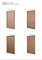 Fixed wooden blade louvers-3