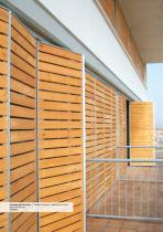 Fixed wooden blade louvers-6