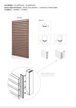 Louvers Fixed Blades / Aluminium-11