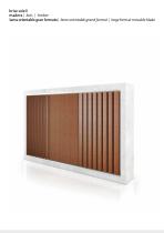 Movable Solar Shading Louvers / Timber-2