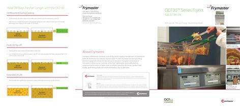 OCF30? Series Fryers - 1