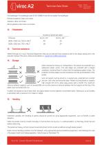 VIROC A2 TECHNICAL DATA SHEET - 4