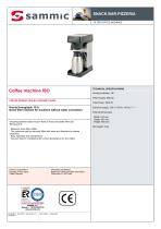 Coffee machine ISO - 1