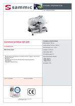 Commercial Slicer GC-220 - 1