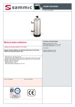 Manual water softeners - 1