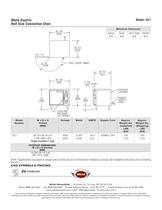 convection ovens: Half Size OC-1 - 2