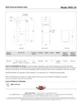 Universal Ventless Hoods WVU 24 Wells Bloomfields PDF Catalogs