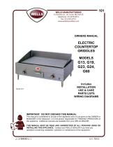 Wells Electric Countertop Griddle - 1