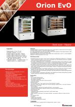 Orion EvO Deck oven - Electric - 1