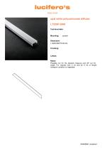 File H Opal white polycarbonate diffuser - 1