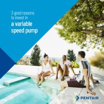 a variable speed pump - 1