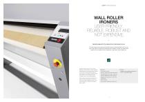 Wall flatwork ironers - 5