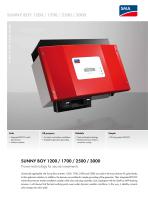 Sunny Boy 1200 / 1700 / 2500 / 3000-1