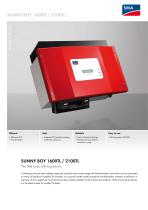 SUNNY Boy 1600TL / 2100TL-1