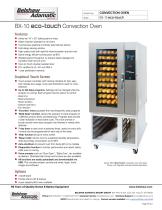 BX10 Eco-touch Convection Oven - 1