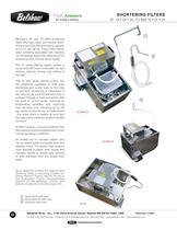 Donut shortening filters - 1