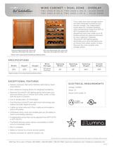 WINE CABINET - DUAL ZONE - OVERLAY - 1