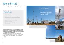 Fortis Wind Energy company brochure - 2