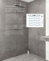 Washbasin and shower floor system - 2