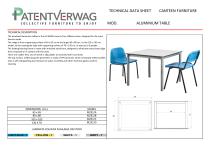 ALUMINIUM TABLE - 1