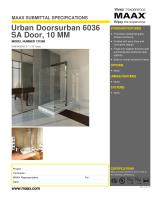 Urban Doorsurban 6036 SA Door, 10 MM-1