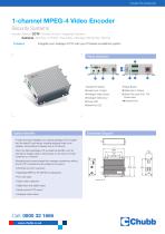 1-channel MPEG-4 Video Encoder - 1