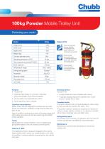 100kg Powder Mobile Trolley Unit - 1