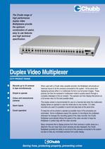 Duplex Video Multiplexer - 1